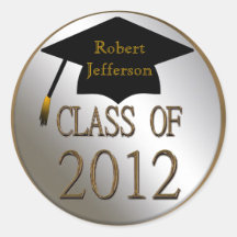 Class Of 2012 Graduation Seals Stickers