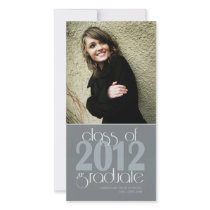 Class of 2012 High School Graduation Photo Card