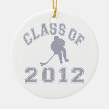 Class Of 2012 Hockey - Grey 2 Ornaments