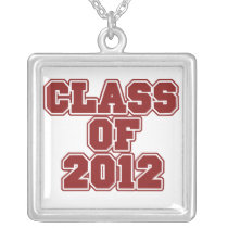 Class of 2012 custom necklace