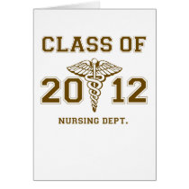 Class of 2012 Nursing Dept. Card