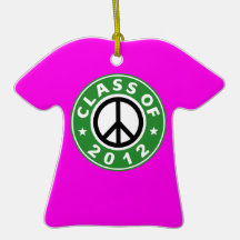 Class Of 2012 Peace Ornament