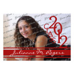 Class of 2012 Photo Red Invitations