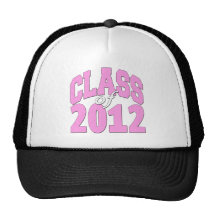 Class of 2012 (pink2) mesh hats