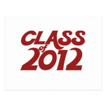 Class of 2012 post card