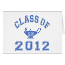 Class Of 2012 RN Greeting Card