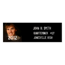 Class of 2012 Senior Graduation Invitation & Gifts Business Card