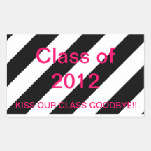 Class of 2012 stickers