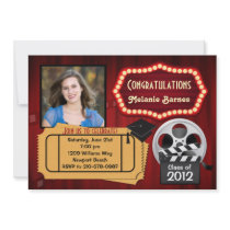 Class of 2012 Theatre Graduation Invitation
