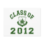 Class Of 2012 - Weed Green Postcard