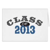 Class Of 2013 Blue Card