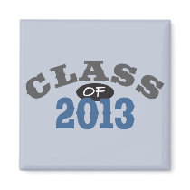 Class Of 2013 Blue Magnet