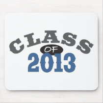 Class Of 2013 Blue Mouse Pads