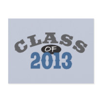 Class Of 2013 Blue Postcards