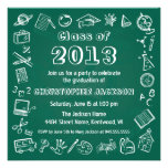 Class of 2013 Chalkboard Graduation Invitation