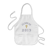 Class Of 2013 Cross - Grey 2 Aprons