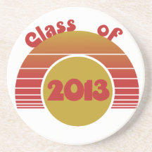 Class of 2013 drink coasters