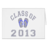 Class Of 2013 Flip Flop - Grey/Blue 2 Card