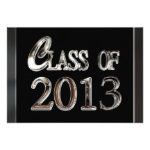 Class Of 2013 Graduation Announcement Invitations