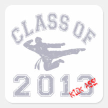 Class Of 2013 Kick-ASS Stickers