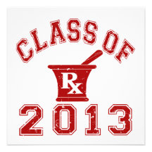 Class Of 2013 Pharmacist Invitations