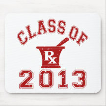 Class Of 2013 Pharmacist Mouse Pads
