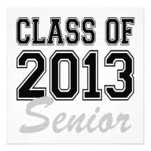 Class of 2013 Senior Announcements