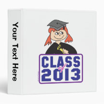 Class of 2013 vinyl binders
