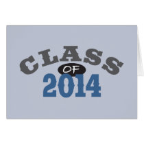 Class Of 2014 Blue Card