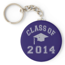 Class Of 2014 Graduation - Grey 2 Key Chain