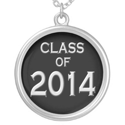 Class of 2014 Graduation Necklace by pmcustomgifts