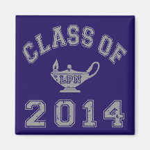 Class Of 2014 LPN - Grey 2 Magnet