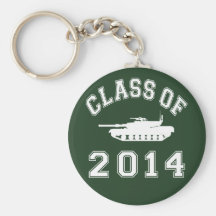 Class Of 2014 Military School Keychains