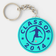 Class Of 2014 Soccer Key Chain