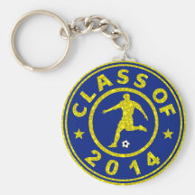 Class Of 2014 Soccer Key Chains