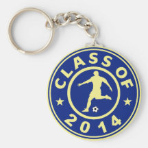 Class Of 2014 Soccer Keychain