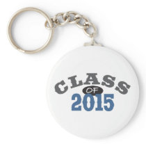 Class Of 2015 Blue Key Chains