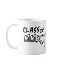 Class of 2015 - Class of MMXV 2015 Peace Sign Coffee Mug
