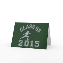 Class Of 2015 Fencing - Grey 2 Card