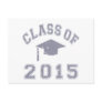 Class Of 2015 Graduation - Grey 2 Postcards