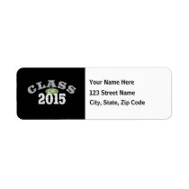 Class Of 2015 Green Return Address Labels
