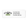 Class Of 2015 Green Custom Return Address Labels