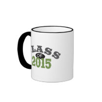 Class Of 2015 Green Coffee Mug