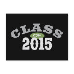 Class Of 2015 Green Post Cards