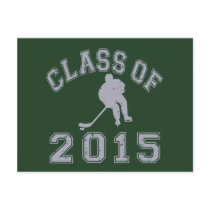 Class Of 2015 Hockey - Grey 2 Post Cards