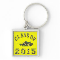 Class Of 2015 Military School - Camo 2 Keychains
