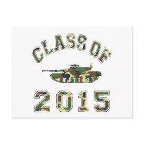 Class Of 2015 Military School - Camo 2 Postcards