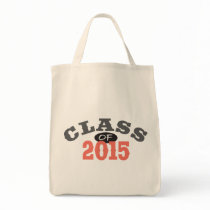 Class Of 2015 Peach Canvas Bags