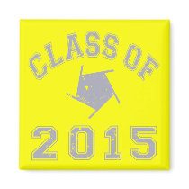 Class Of 2015 Photography - Grey 2 Magnet