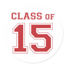 Class of 2015 - Red Stickers